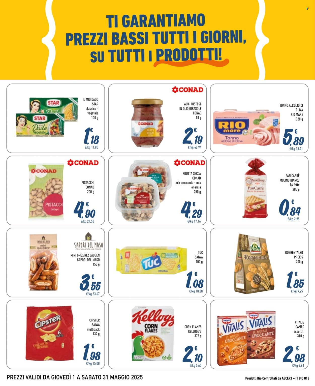 Volantino Conad City - 1/5/2025 - 31/5/2025. Pagina 1