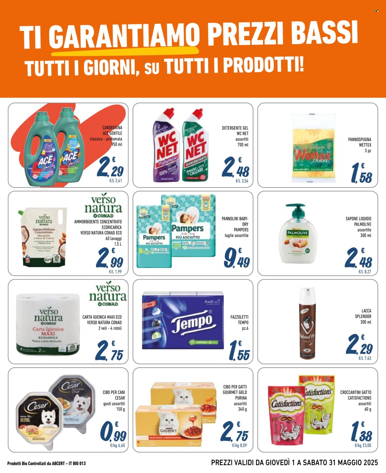 Volantino Conad City - 1/5/2025 - 31/5/2025. Pagina 1