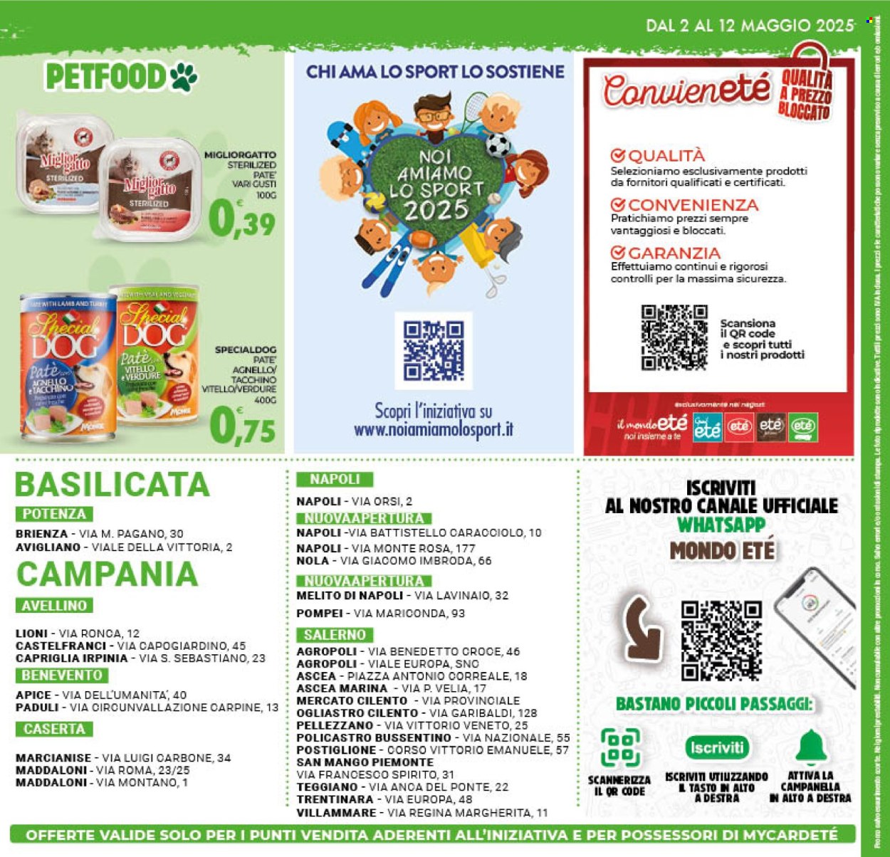 Volantino Eté - 2/5/2025 - 12/5/2025. Pagina 1