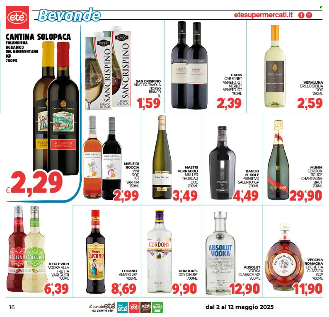 Volantino Eté - 2/5/2025 - 12/5/2025. Pagina 1