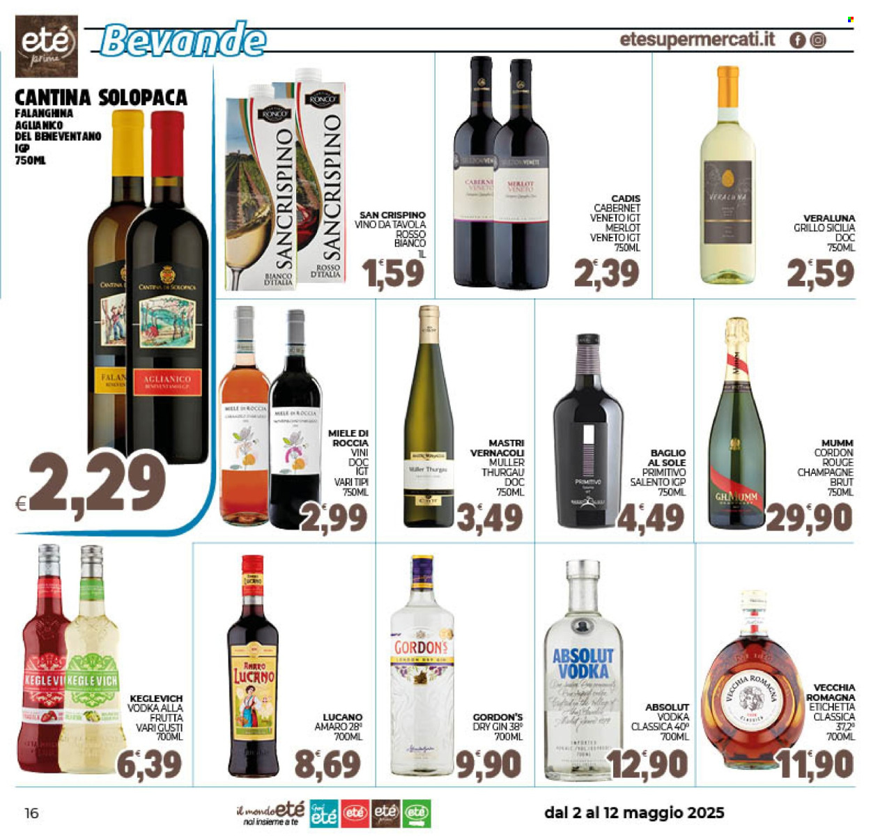 Volantino Eté - 2/5/2025 - 12/5/2025. Pagina 1