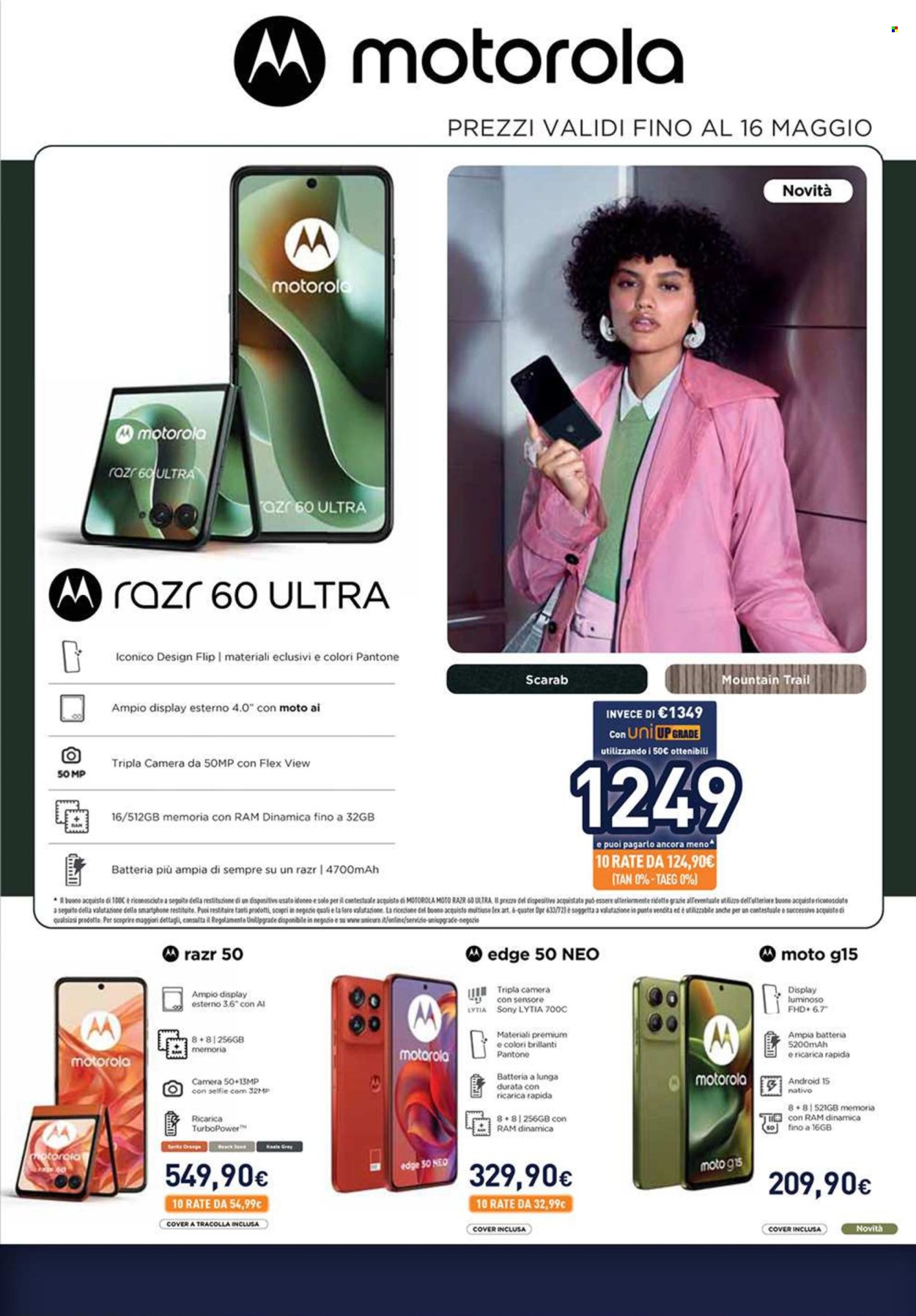 Volantino Unieuro - 2/5/2025 - 18/5/2025. Pagina 1