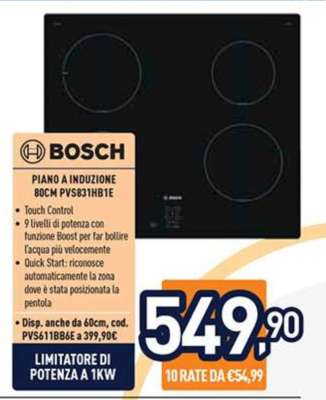 Bosch Piano a Induzione 80cm PVS831HB1E
