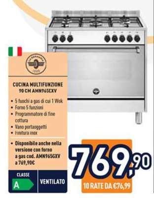 CUCINA MULTIFUNZIONE 90 CM AMN965EXV