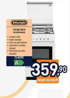 DeLonghi CUCINA 50CM SESW554NED