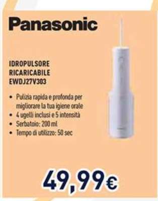 Panasonic IDROPULSORE RICARICABILE EWDJ27V303
