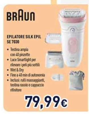 Braun Epilatore Silk Epil SE 7030
