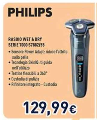 PHILIPS RASOIO WET & DRY SERIE 7000 S7882/55
