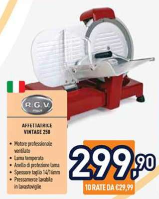 RGV Affettatrice Vintage 250