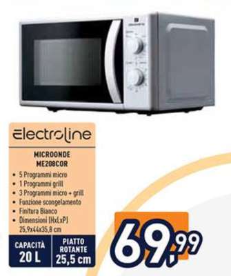 Electroline Microonde ME208COR