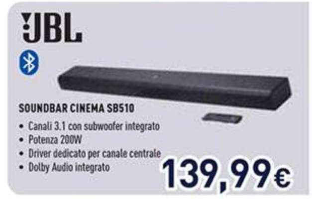 JBL Soundbar Cinema SB510