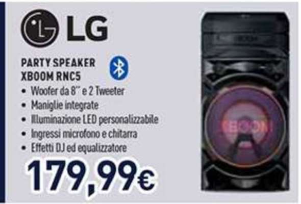 LG PARTY SPEAKER XBOOM RNC5
