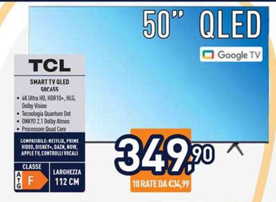 TCL 50C455 50" QLED