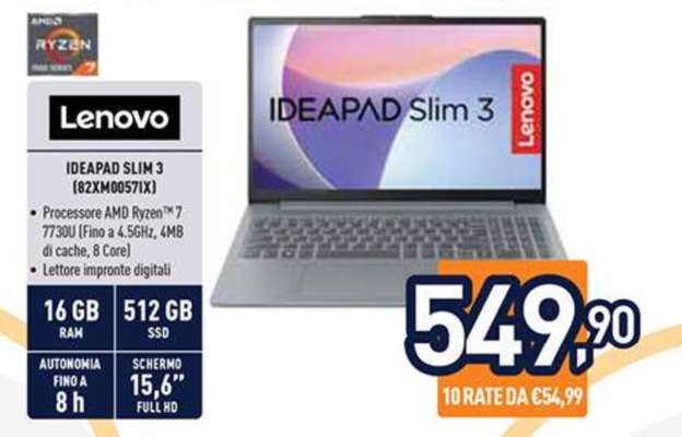 Lenovo IDEAPAD SLIM 3 (82XM0057IX)