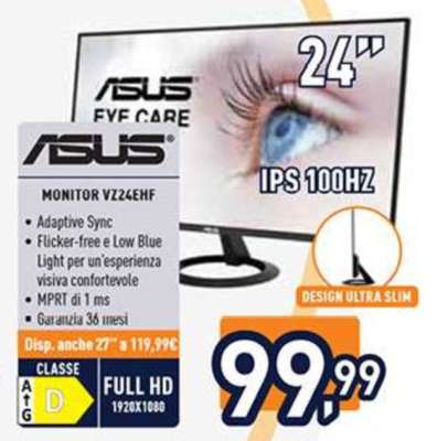 ASUS MONITOR VZ24EHF