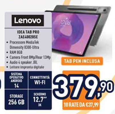 Lenovo IDEA TAB PRO ZAE40020SE