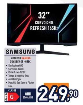 Samsung Monitor Gaming Odyssey G5 - G55C