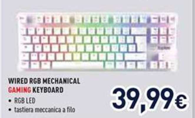 WIRED RGB MECHANICAL GAMING KEYBOARD
