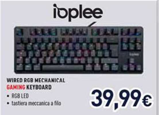 Ioplee Wired RGB Mechanical Gaming Keyboard