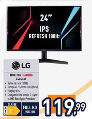LG MONITOR GAMING 24GQ60F