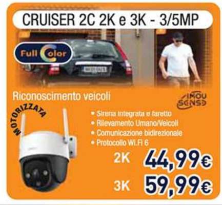 CRUISER 2C 2K e 3K - 3/5MP