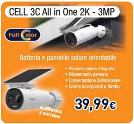 CELL 3C All in One 2K - 3MP