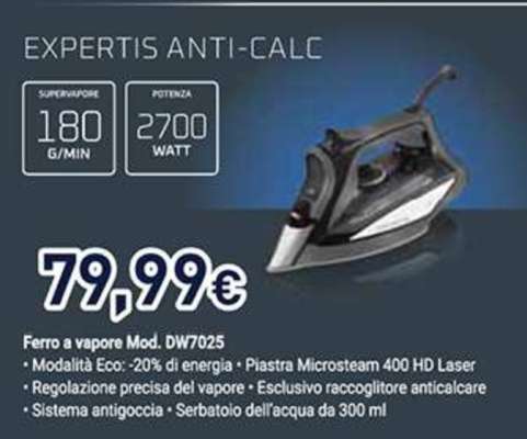 Expertis Anti-Calc Ferro a vapore Mod. DW7025