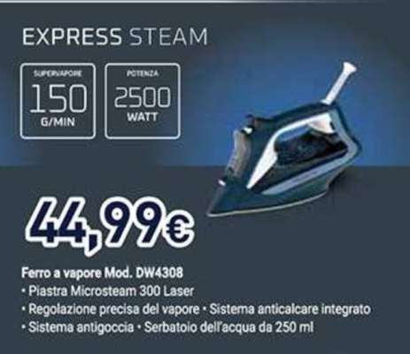 Ferro a vapore Mod. DW4308