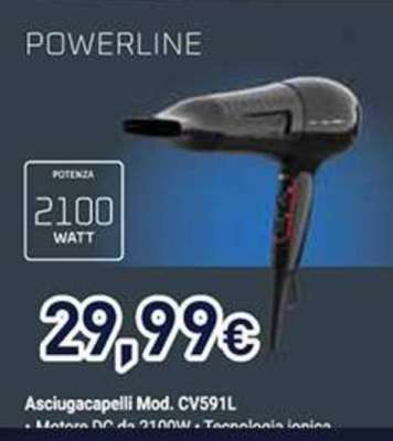 Asciugacapelli Mod. CV591L