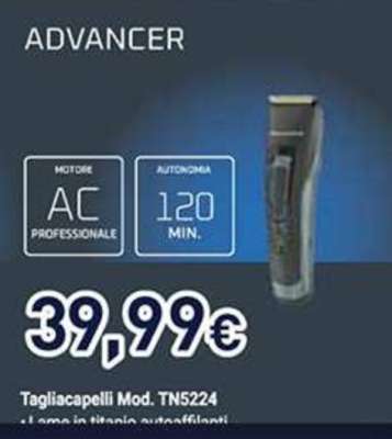 ADVANCER Tagliacapelli Mod. TN5224