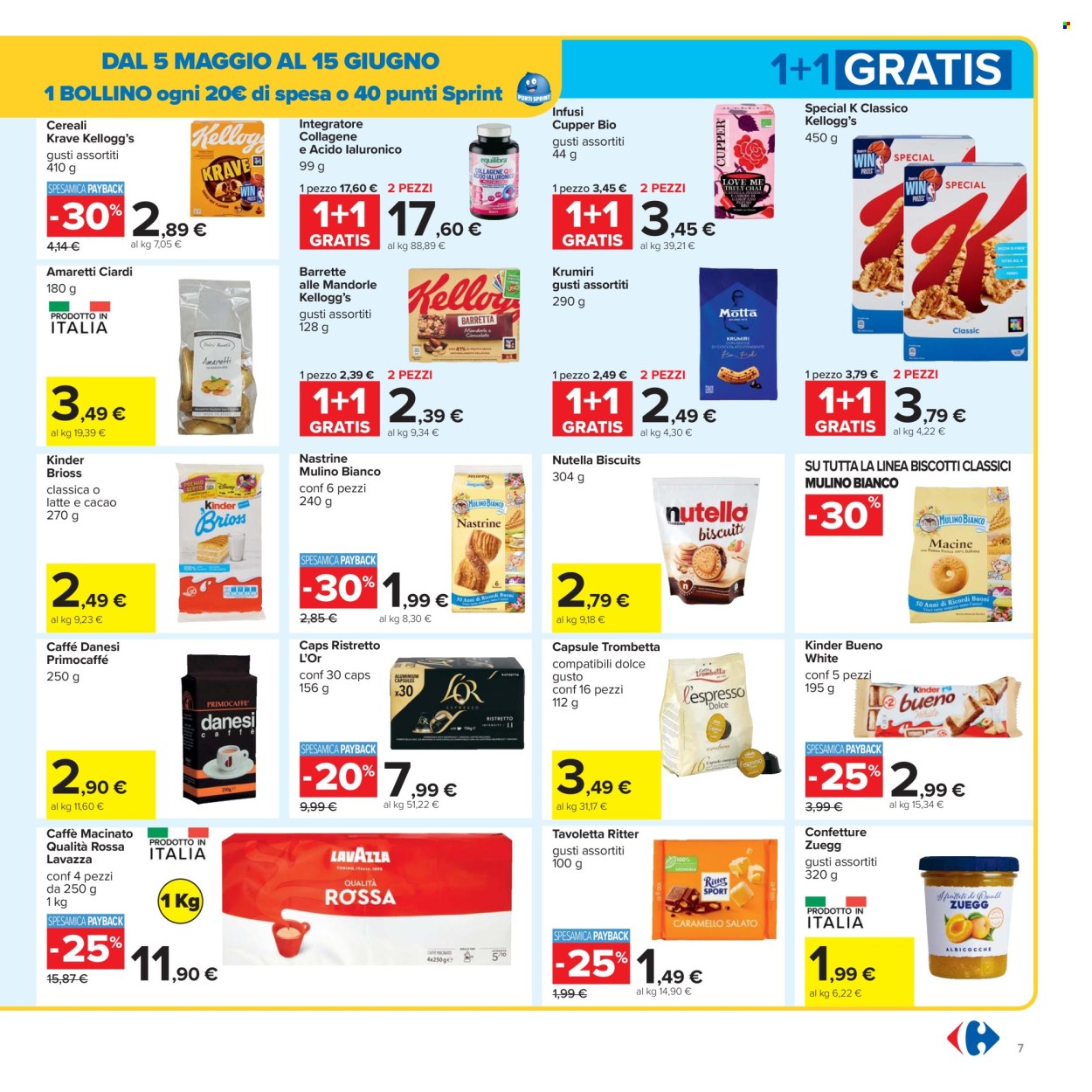 Volantino Carrefour - 5/5/2025 - 15/5/2025. Pagina 1