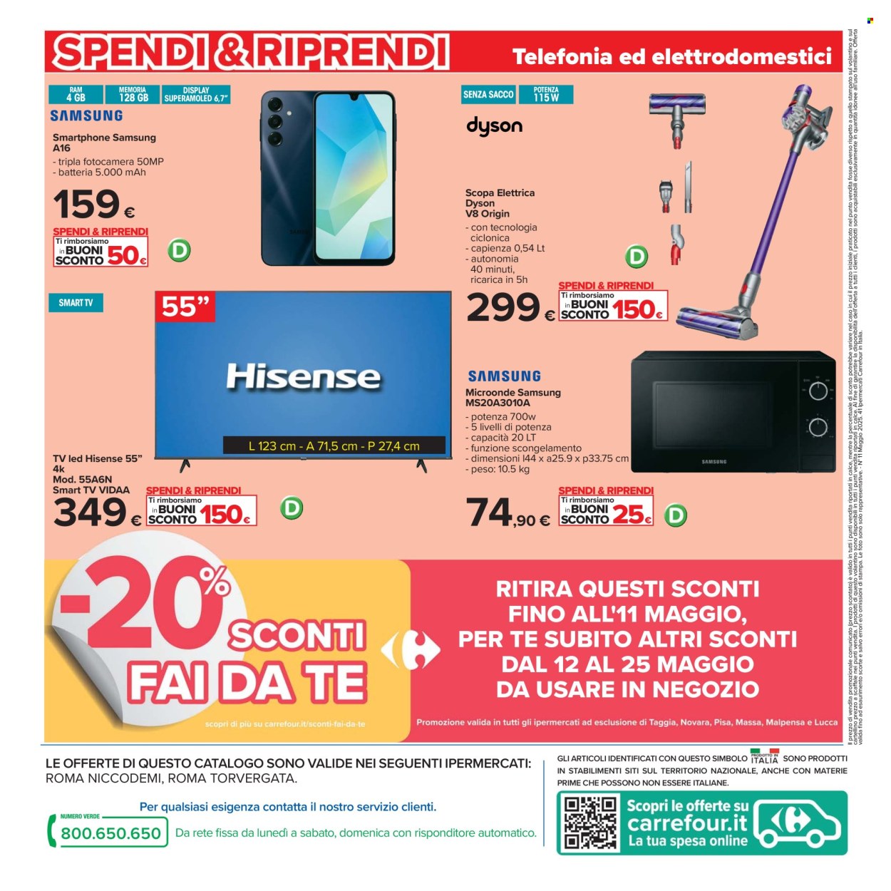 Volantino Carrefour - 5/5/2025 - 15/5/2025. Pagina 1