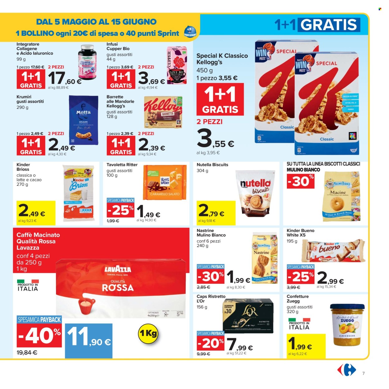 Volantino Carrefour - 5/5/2025 - 15/5/2025. Pagina 1