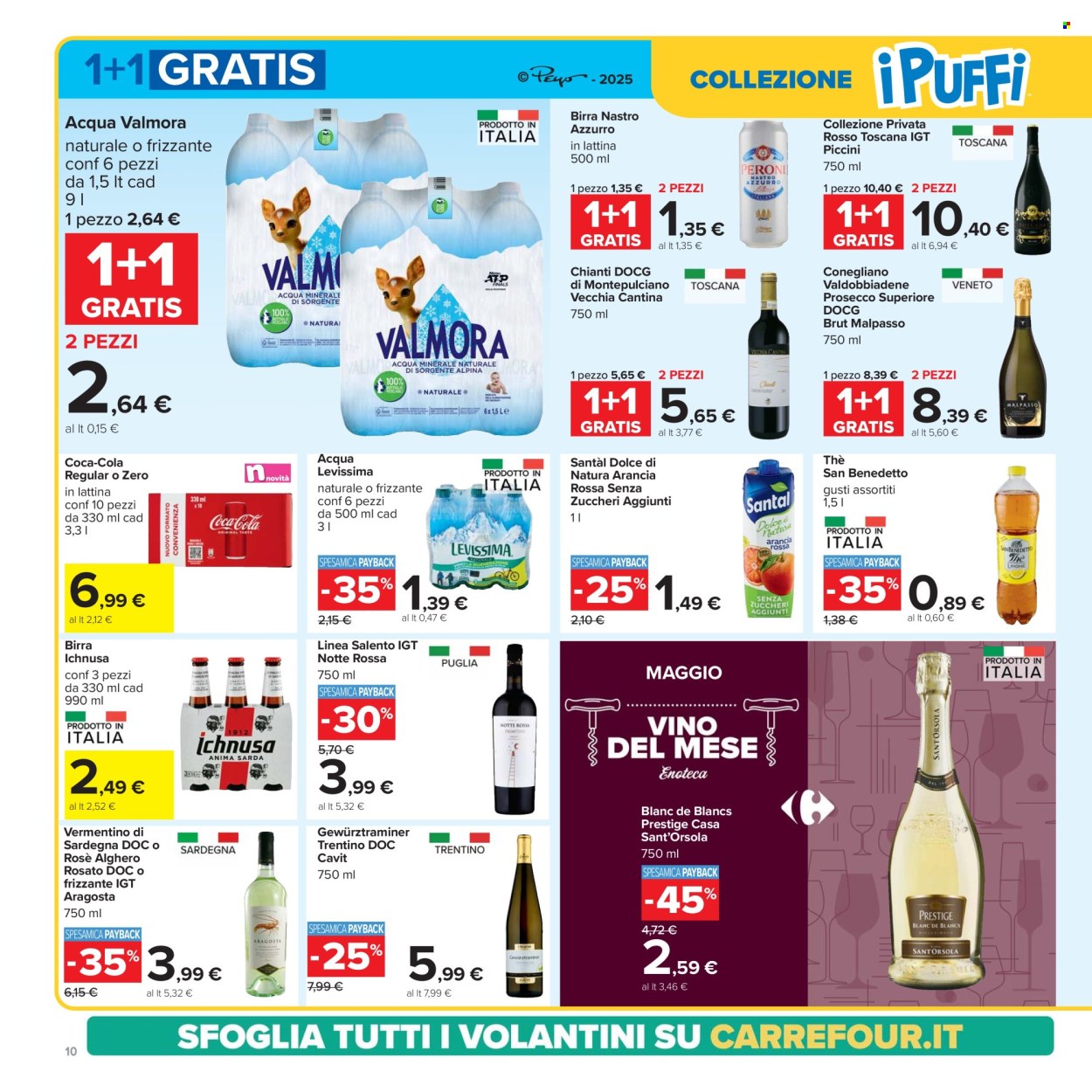 Volantino Carrefour - 5/5/2025 - 15/5/2025. Pagina 1