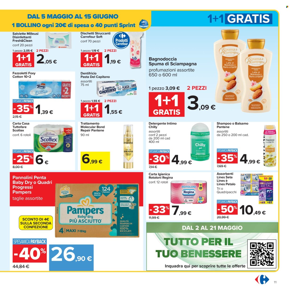 Volantino Carrefour - 5/5/2025 - 15/5/2025. Pagina 1