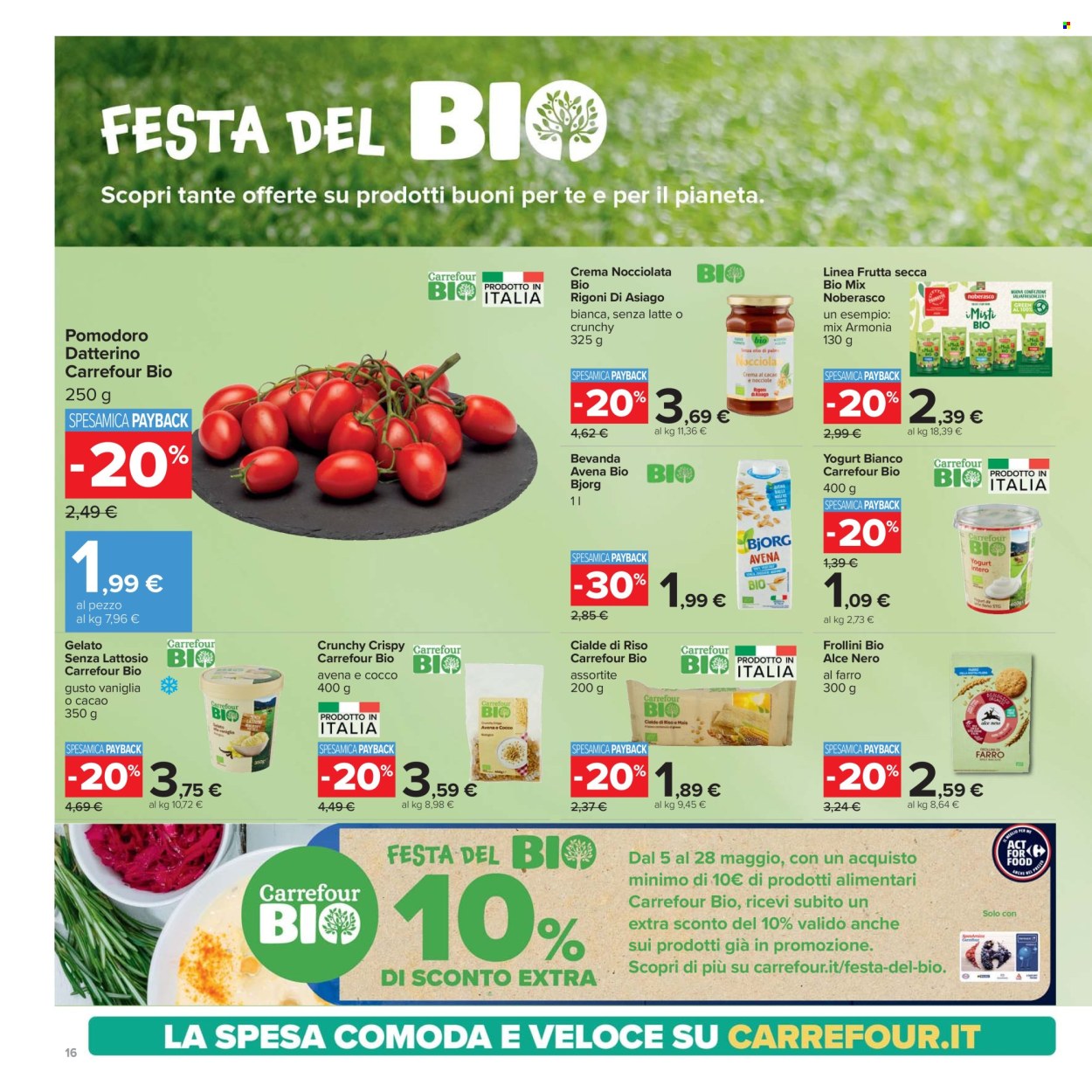 Volantino Carrefour - 5/5/2025 - 15/5/2025. Pagina 1