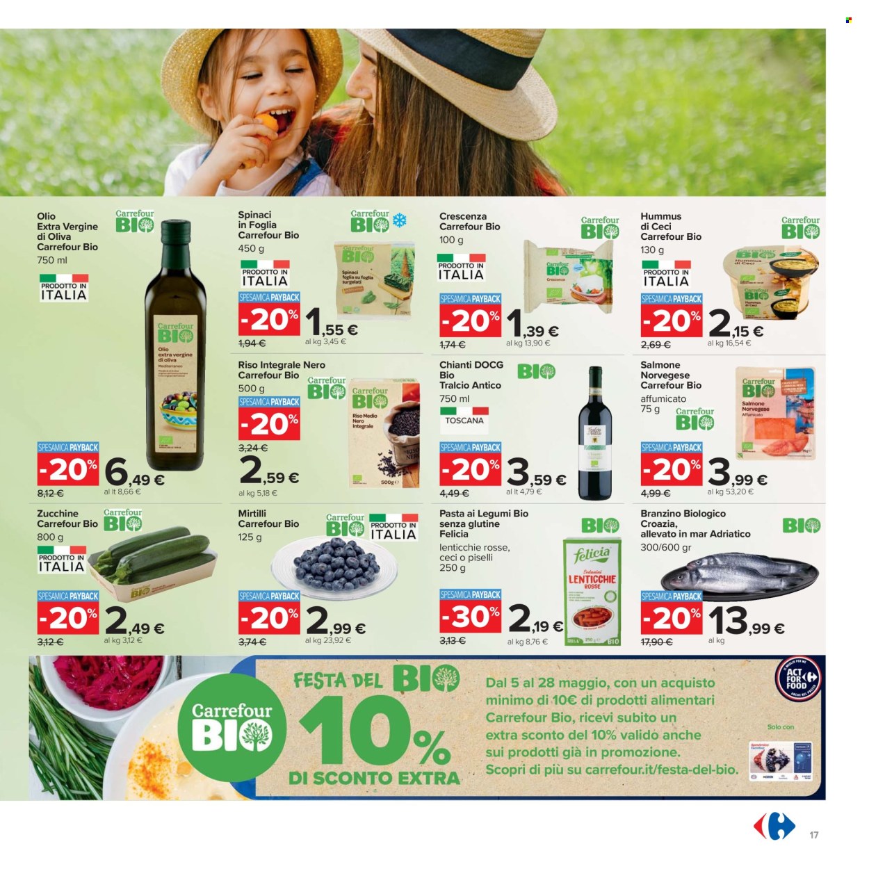 Volantino Carrefour - 5/5/2025 - 15/5/2025. Pagina 1
