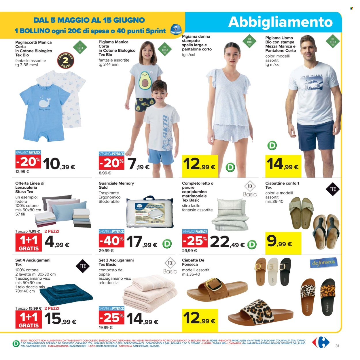 Volantino Carrefour - 5/5/2025 - 15/5/2025. Pagina 1
