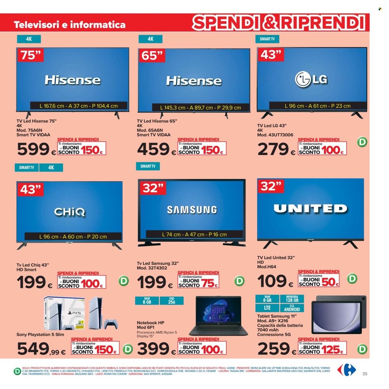 Volantino Carrefour - 5/5/2025 - 15/5/2025. Pagina 1