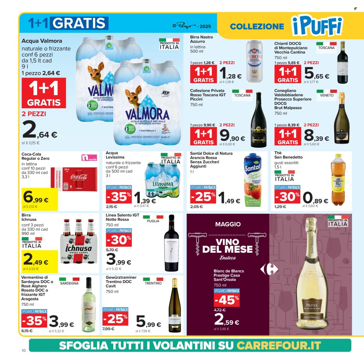 Volantino Carrefour - 5/5/2025 - 15/5/2025. Pagina 1