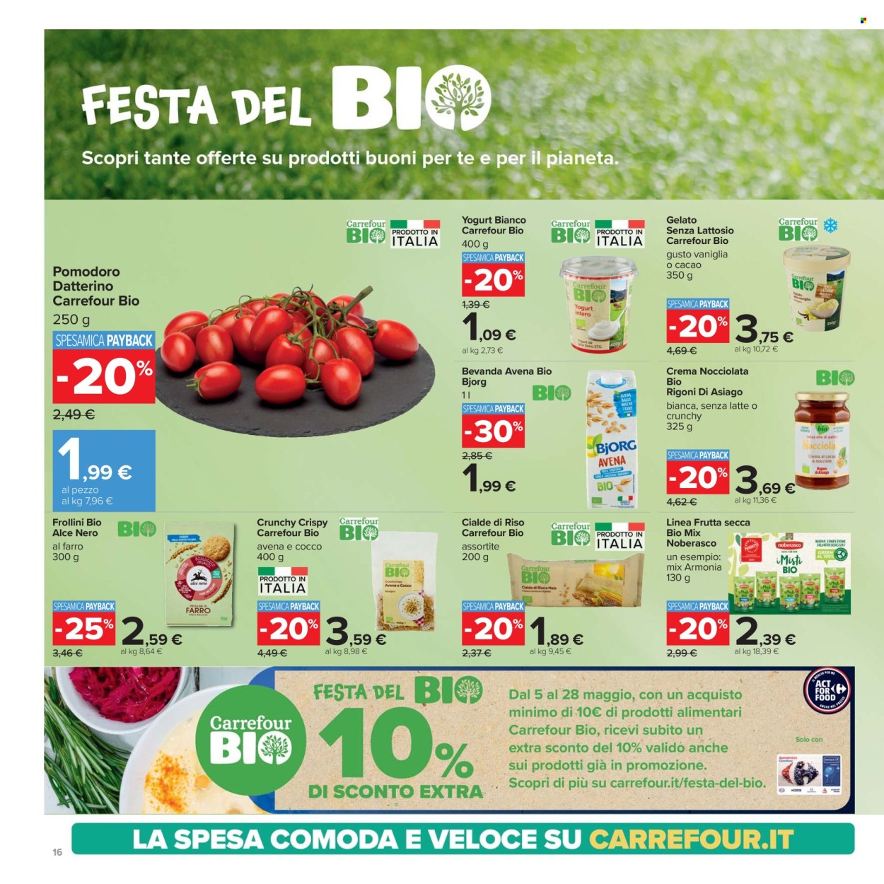 Volantino Carrefour - 5/5/2025 - 15/5/2025. Pagina 1