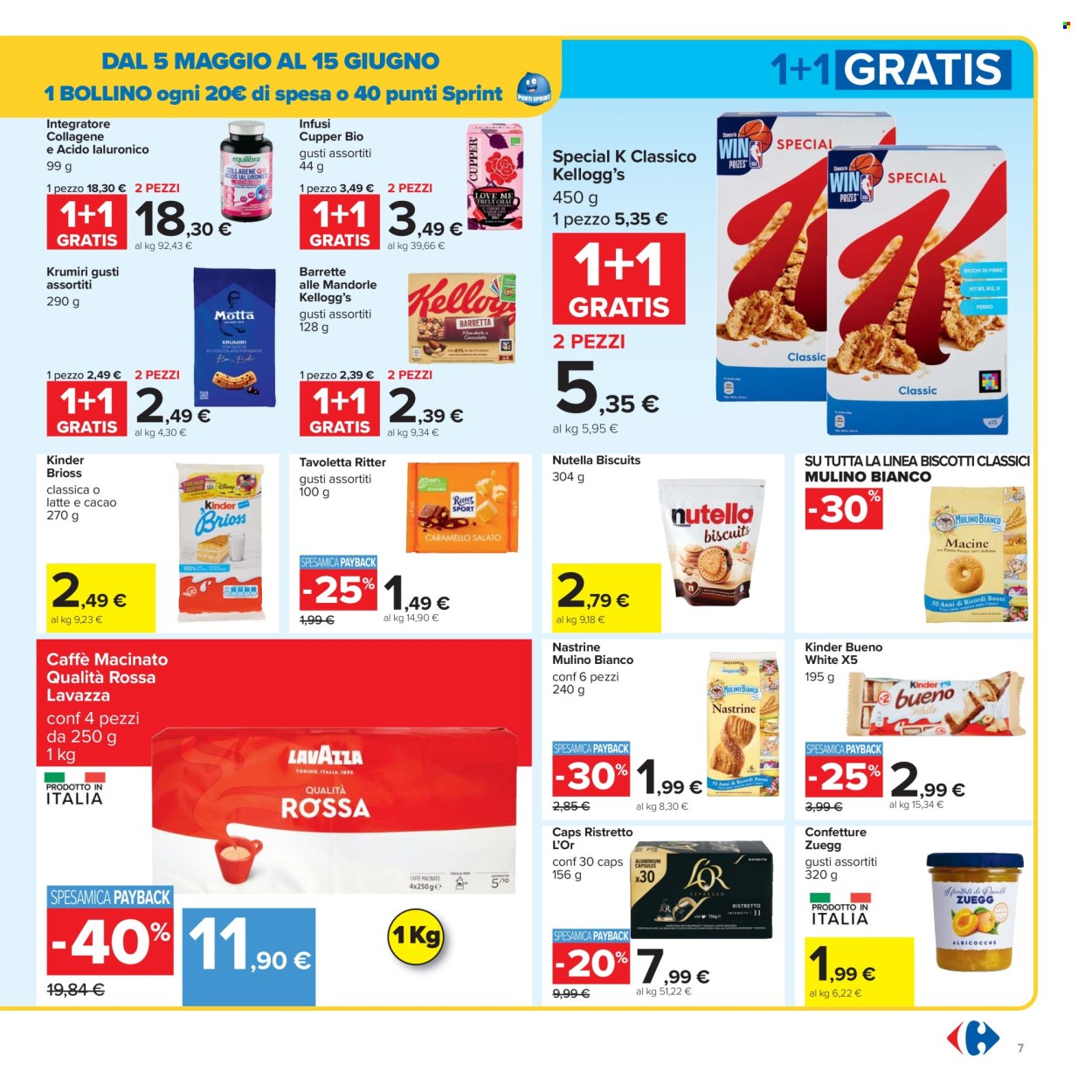 Volantino Carrefour - 5/5/2025 - 15/5/2025. Pagina 1