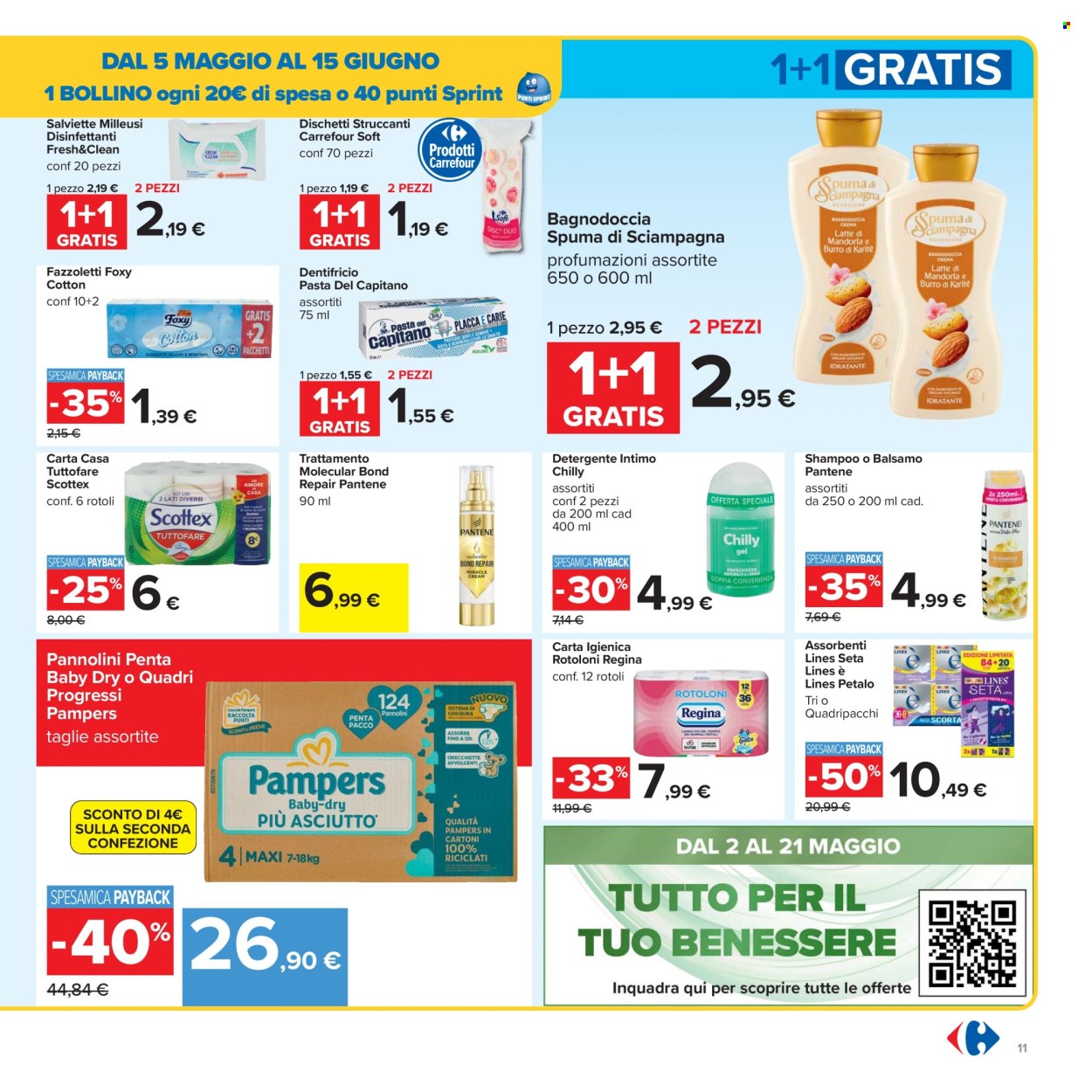 Volantino Carrefour - 5/5/2025 - 15/5/2025. Pagina 1