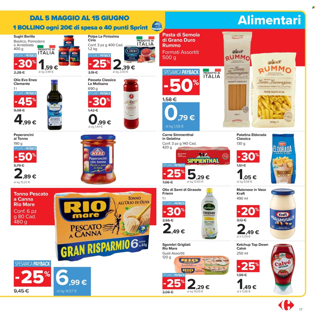 Volantino Carrefour - 5/5/2025 - 15/5/2025. Pagina 1