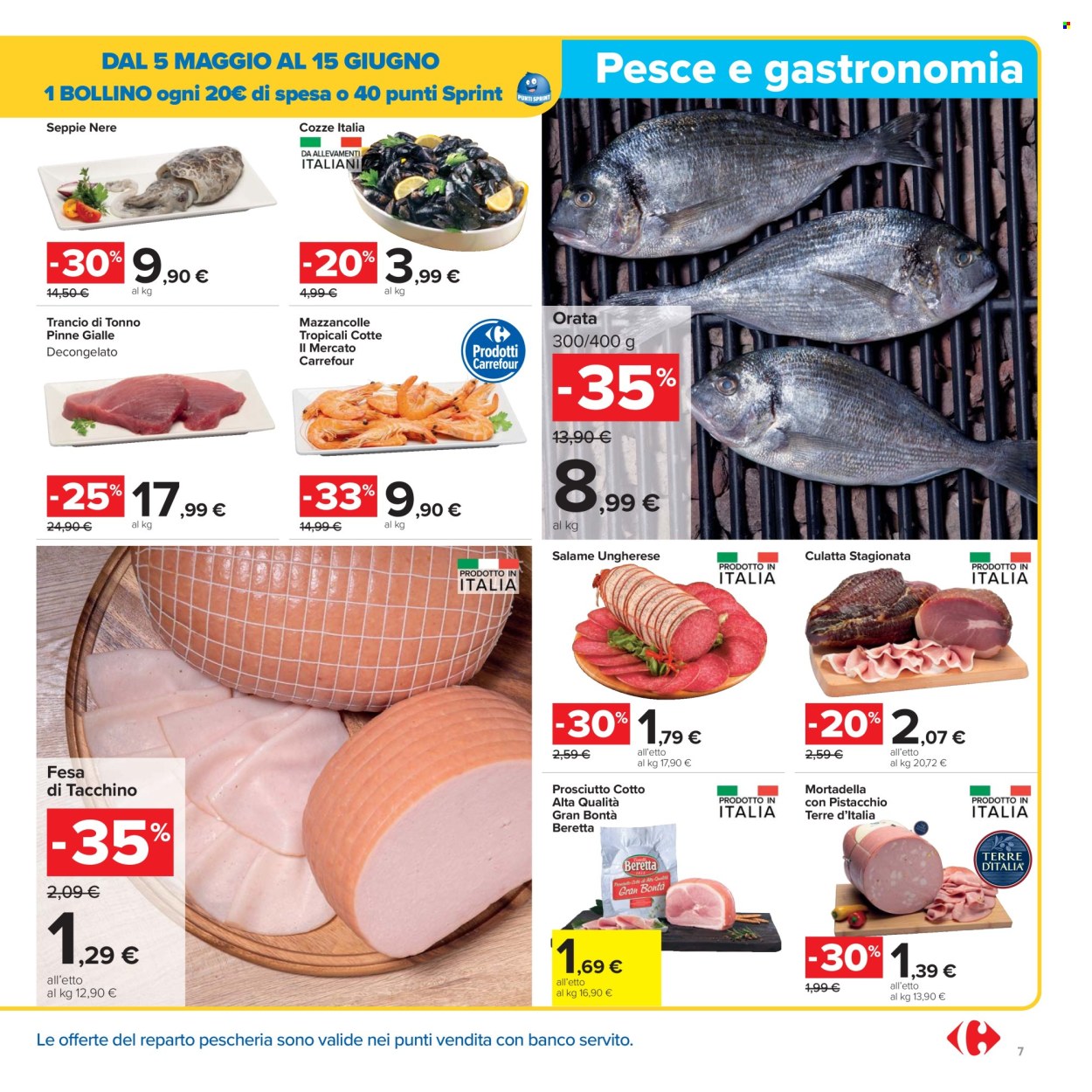 Volantino Carrefour - 5/5/2025 - 15/5/2025. Pagina 1