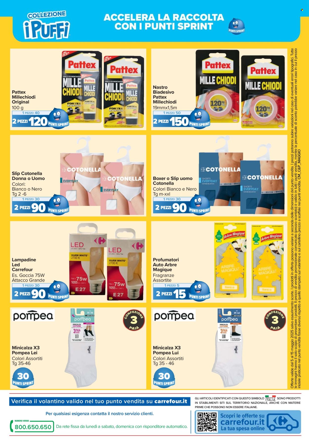 Volantino Carrefour - 5/5/2025 - 15/5/2025. Pagina 1