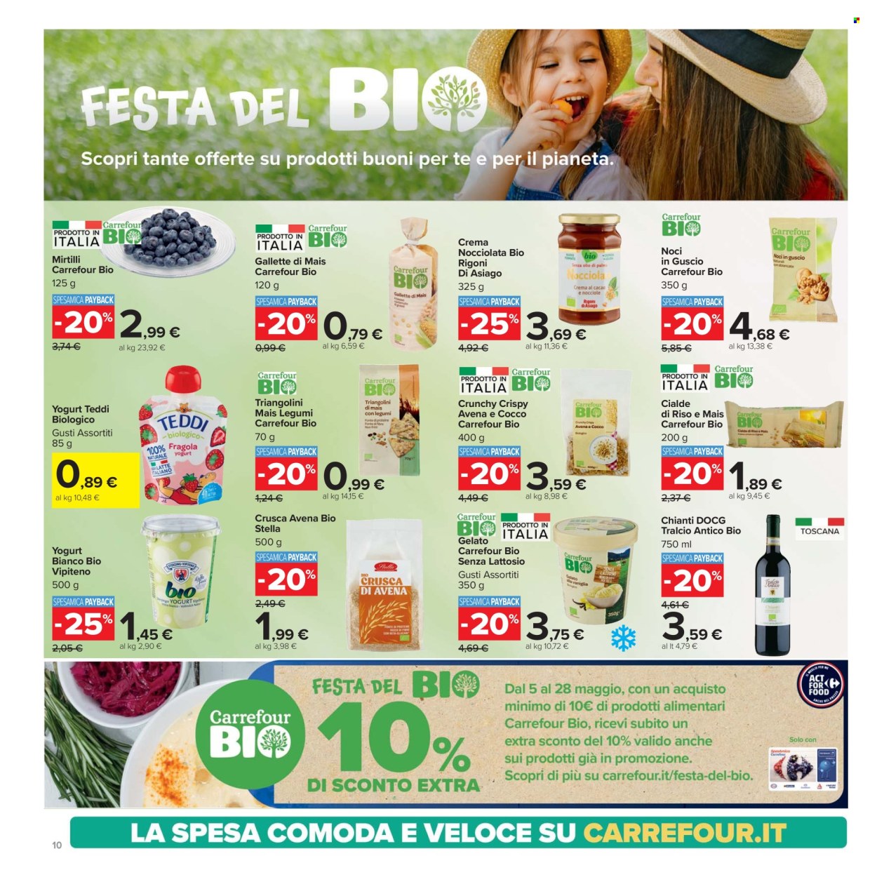 Volantino Carrefour - 5/5/2025 - 15/5/2025. Pagina 1