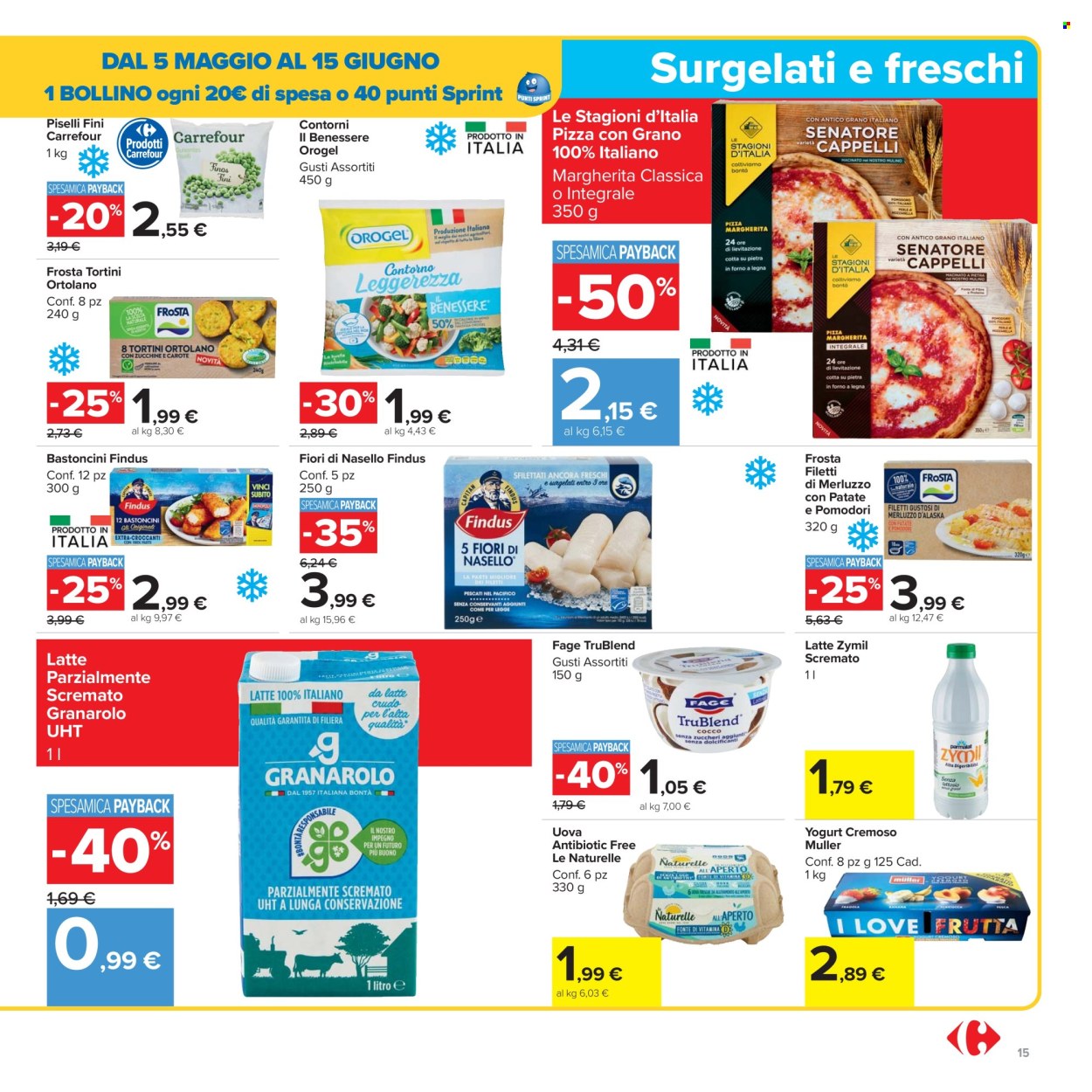 Volantino Carrefour - 5/5/2025 - 15/5/2025. Pagina 1