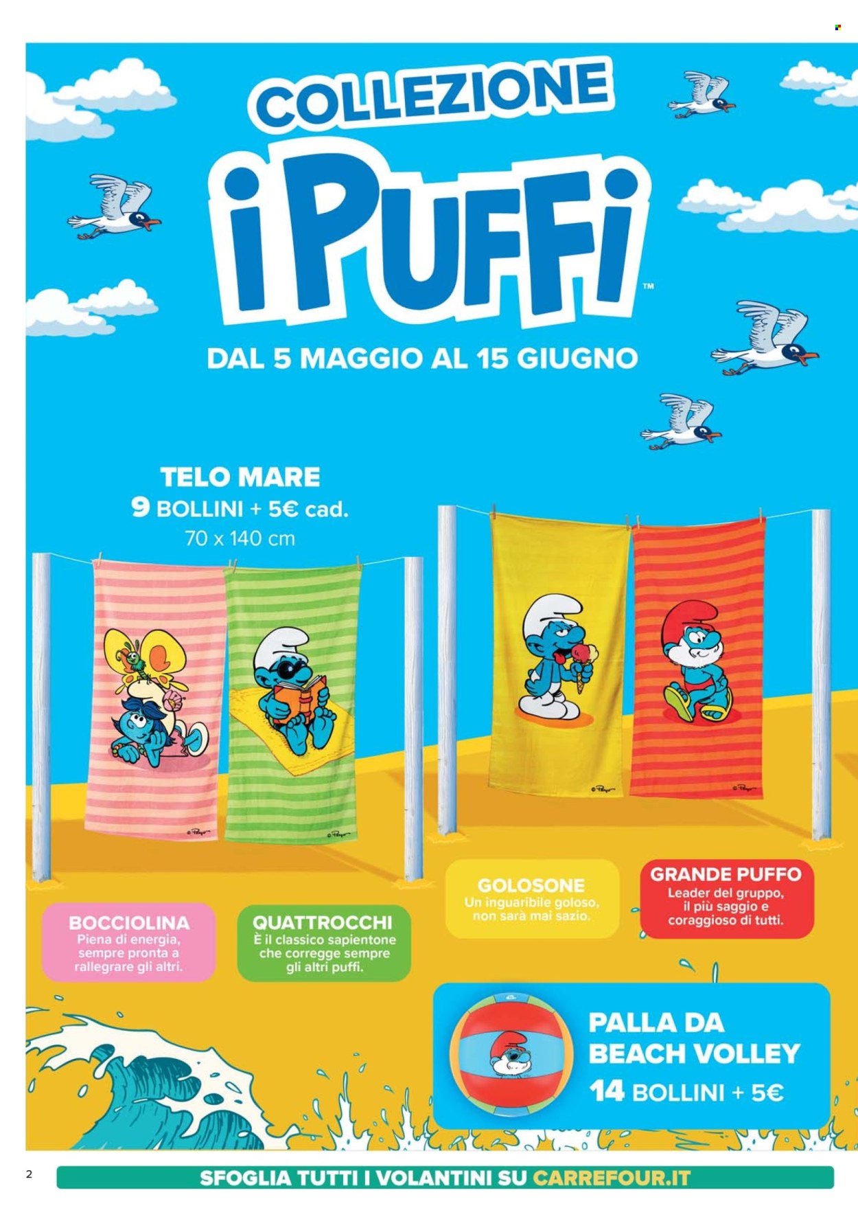 Volantino Carrefour - 5/5/2025 - 15/5/2025. Pagina 1