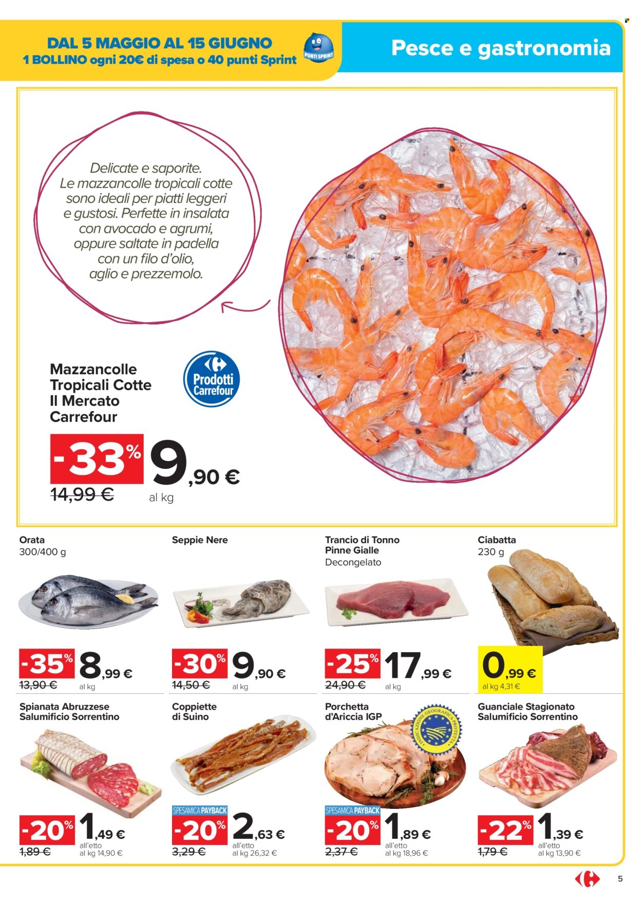 Volantino Carrefour - 5/5/2025 - 15/5/2025. Pagina 1